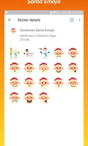 Christmas Stickers for WhatsApp - WAStickerApp 4