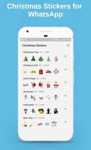 Christmas Stickers for WhatsApp, WAStickerApps 1