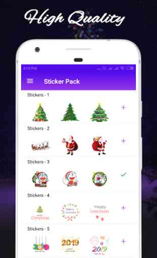 Christmas - Stickers for WhatsApp WAStickerApps 2