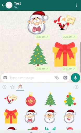 Christmas Stickers for WhatsApp -  WAStickerApps 3