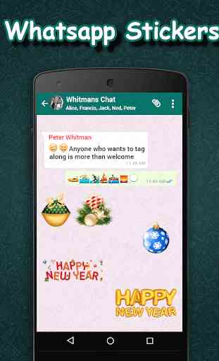 Christmas Stickers For Whatsapp - WAStickerApps 3