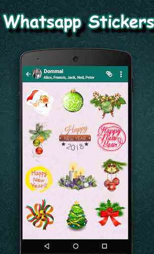 Christmas Stickers For Whatsapp - WAStickerApps 4