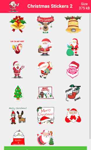 Christmas Stickers for Whatsapp - WAStickerapps 3