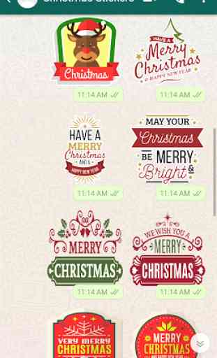 Christmas Stickers for Whatsapp - WAStickerapps 4