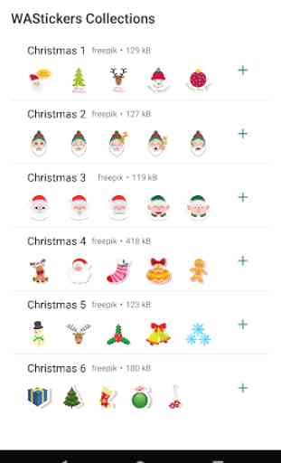 Christmas Stickers - WAStickerApps 1