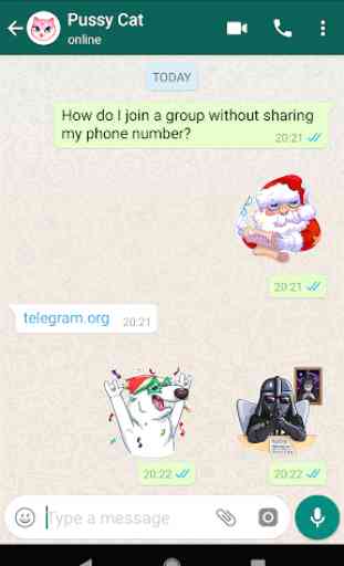 Christmas Winter Stickers - WAStickerApps 4