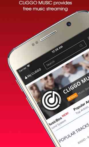 CLiGGO MUSIC Radio e musica in streaming gratis 1