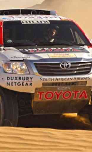 Dakar Rally Cars Wallpaper 4
