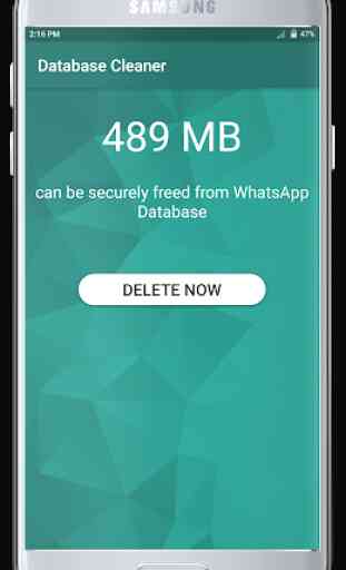 Database Cleaner for WhatsApp 3
