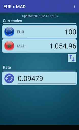 EUR x MAD 1
