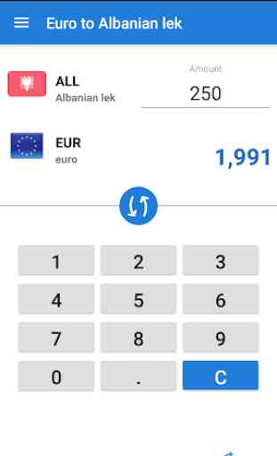 Euro a lek albanesi 2
