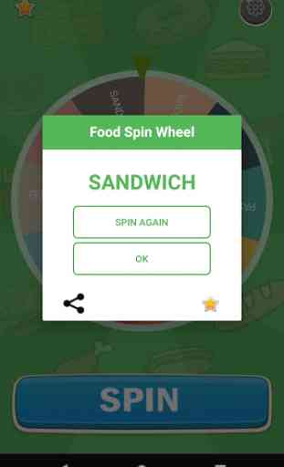 Food spin wheel 3