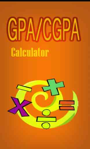 GPA and CGPA Calculator 1