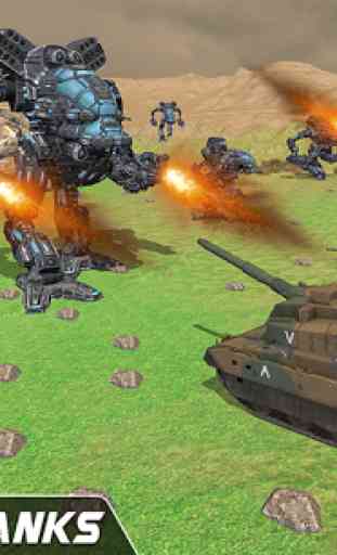 Grand Tank VS Futuristic War Robot 2019 3