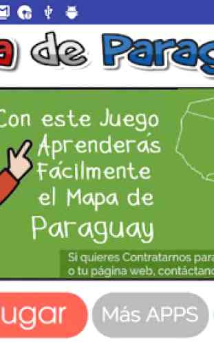 Juego del Mapa de Paraguay 1
