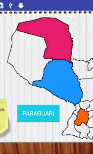 Juego del Mapa de Paraguay 2