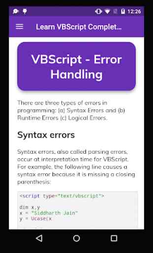 Learn VBScript Complete Guide 4