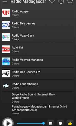 Madagascar Radio Station Online - Madagascar FM AM 4
