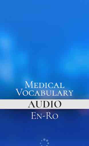 Medical Vocabulary Audio EN-RO 1