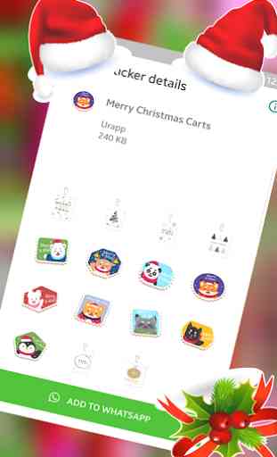 Merry Christmas Stickers For WhatsApp Wastickerapp 4