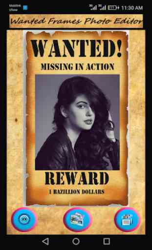 Most Wanted Poster - Wanted Frames Editor di foto 4