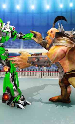Ring Fight:Monster vs Robot 1