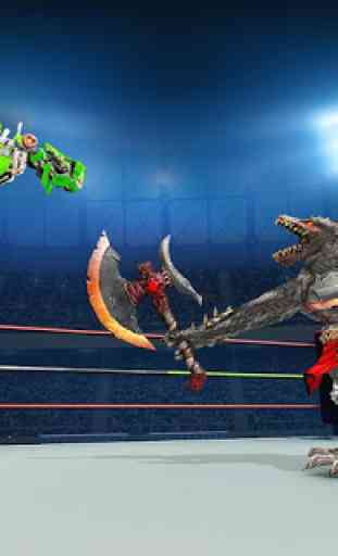 Ring Fight:Monster vs Robot 2
