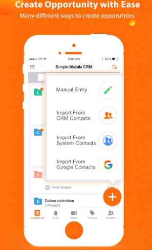 Simple Mobile CRM 1