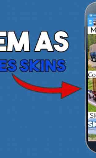 Skins World Truck Driving Simulator 3