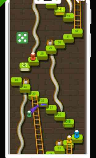 ⚕Snakes and Ladders Saga Battle:Free Board Game 3