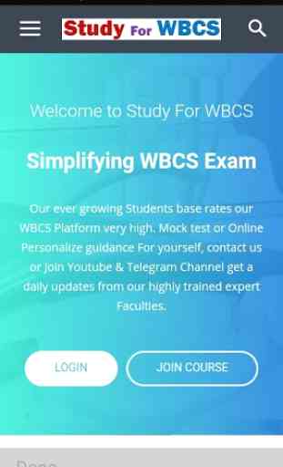 STUDY FOR WBCS 3