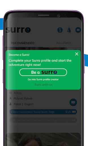 Surro-Un'applicazione social per guadagnare soldi! 2