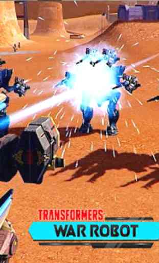 Transformers war robots: world of tanks robot game 1