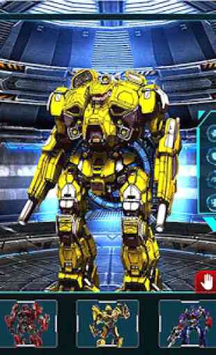 Transformers war robots: world of tanks robot game 4