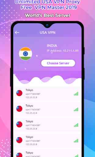 Unlimited USA VPN Proxy : Free VPN Master 2019 3