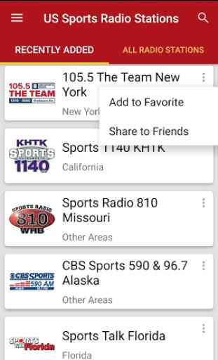 USA Sports Radio Stations 1