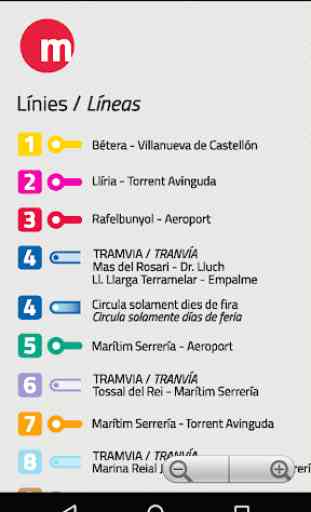 Valencia Metro Map Free Offline 2019 1