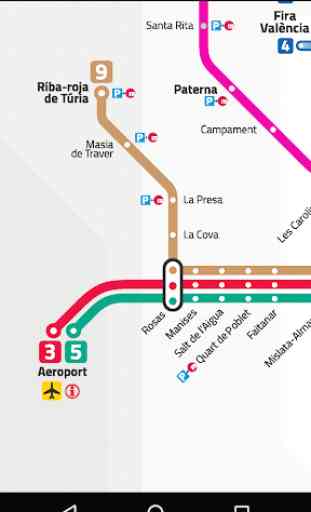 Valencia Metro Map Free Offline 2019 2