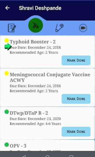 VDD Baby - Vaccination Reminder ,Daily Needs,Diary 2