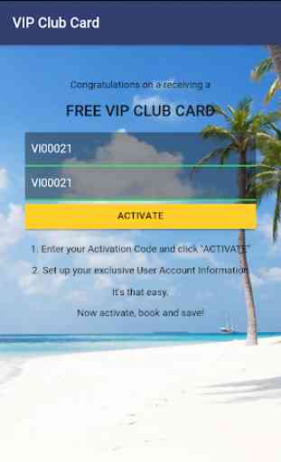 VIP Club Card 2