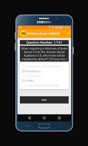 VM Exam 2V0622 Practice Test 1