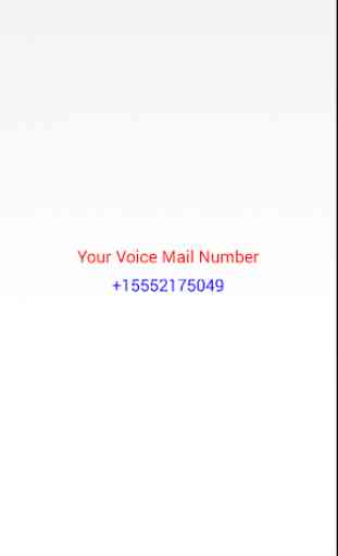 Voicemail Number 3