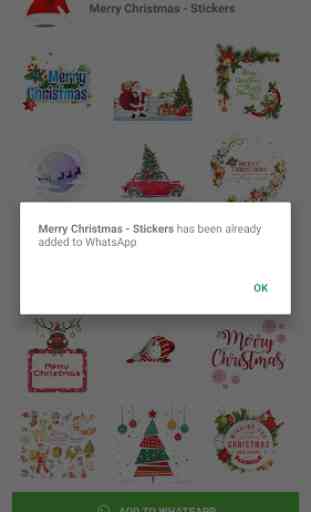WASticker Apps - Merry Christmas and Happy Holiday 3