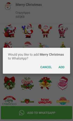 WAStickerApps - Christmas Stickers 2