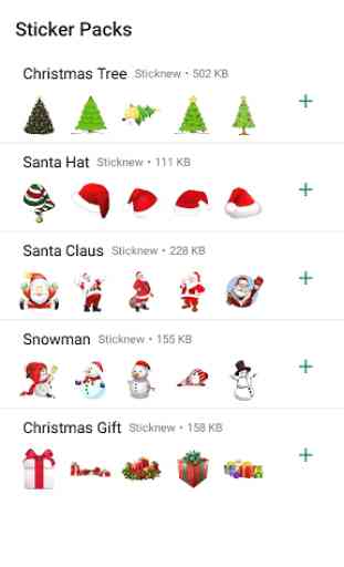WAStickerApps Christmas Stickers Pack 1