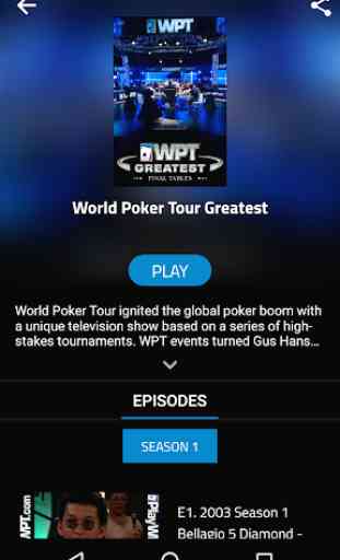 WatchWPT - World Poker Tour TV 3