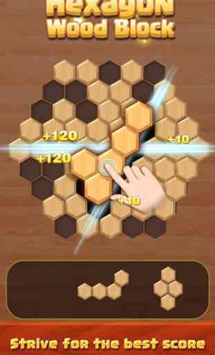 Woody Puzzle:Hexagon 3