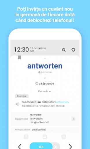 WordBit Germană (Studiu pe ecranul de blocare) 3