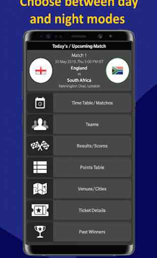 World Cup 2019 Schedule Time Table Live Score Team 2