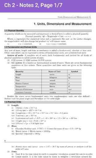 11th Physics Notes 2